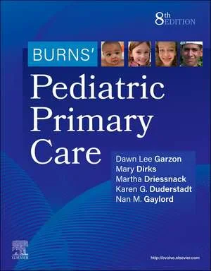Coperta cărții "Burns' Pediatric Primary Care" de Karen G. Duderstadt, Dawn Lee Garzon, Mary Dirks, Martha Driessnack, Nan M. Gaylord