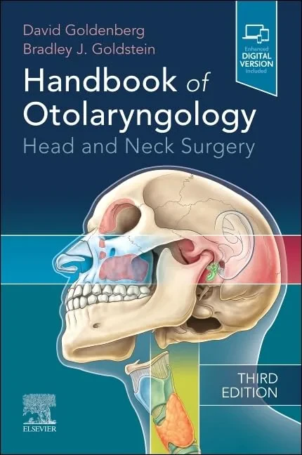 Coperta cărții "Handbook of Otolaryngology: Head and Neck Surgery 3rd Edition" de David Goldenberg, Bradley J. Goldstein