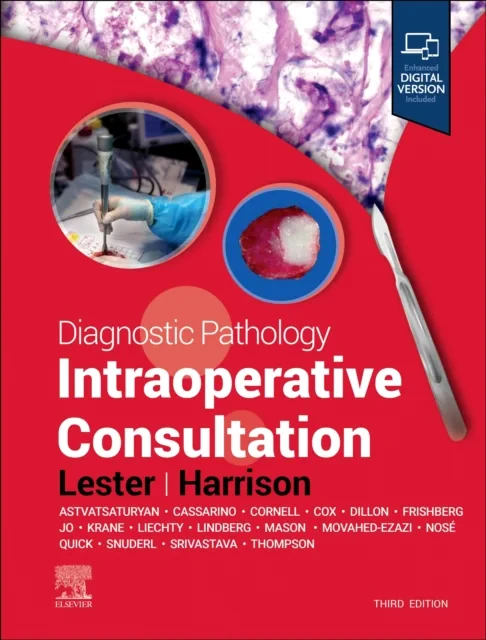 Coperta cărții "Diagnostic Pathology: Intraoperative Consultation" de Susan C. Lester, Beth T. Harrison