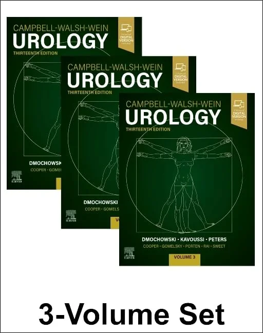 Coperta cărții "Campbell-Walsh-Wein Urology, 13 th Edition" de Roger R. Dmochowski, Louis R. Kavoussi, Craig A. Peters
