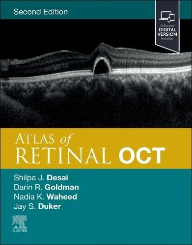 Coperta cărții "Atlas of Retinal OCT: Optical Coherence Tomography" de Jay S. Duker, Nadia K. Waheed, Darin Goldman, Shilpa J. Desai
