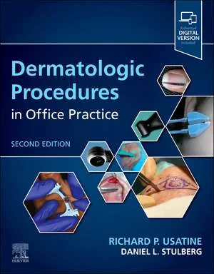 Coperta cărții "Dermatologic Procedures in Office Practice" de Richard P. Usatine, Daniel L. Stulberg