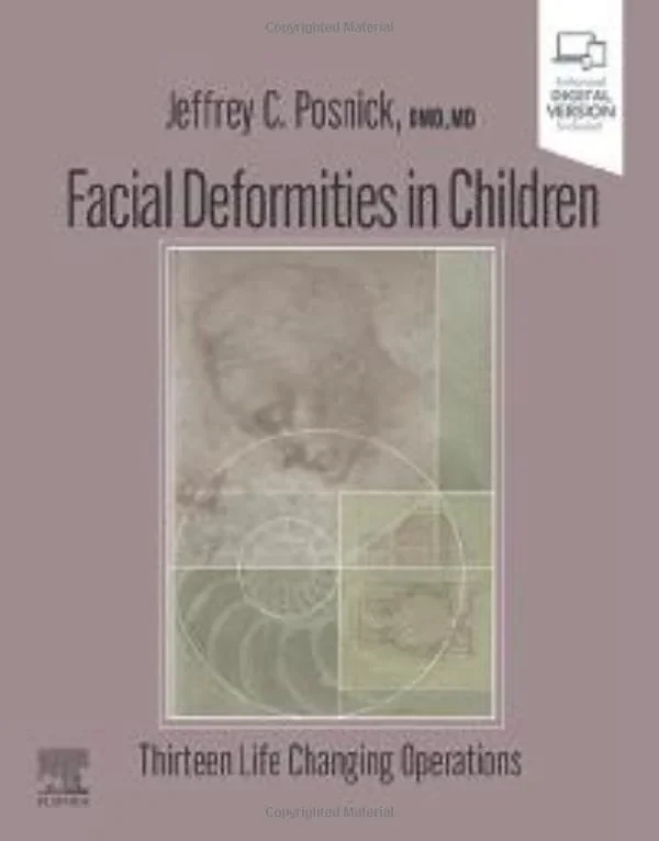 Coperta cărții "Facial Deformities in Children: Thirteen Life Changing Operations" de Jeffrey C. Posnick