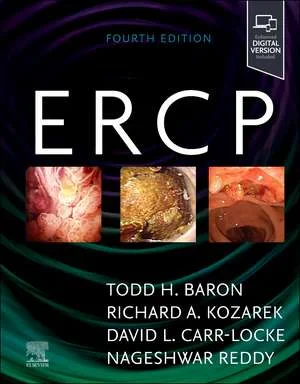 Coperta cărții "ERCP, 4th Edition" de Todd H. Baron, David L Carr-Locke, Richard A. Kozarek, Nageshwar Reddy