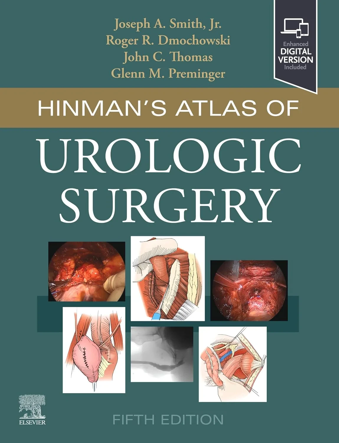 Coperta cărții "Hinman's Atlas of Urologic Surgery" de Roger R. Dmochowski, Glenn M. Preminger, Joseph A. Smith Jr., John C. Thomas