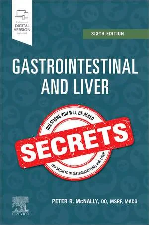 Coperta cărții "Gastrointestinal and Liver Secrets" de Peter R. McNally