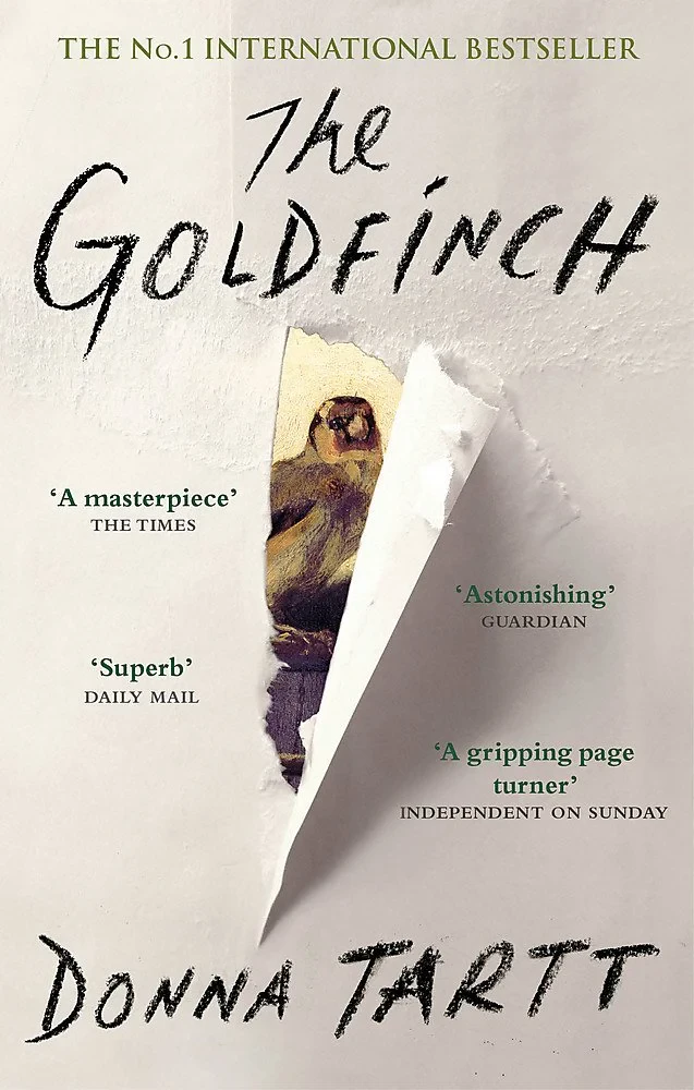 Coperta cărții "The Goldfinch" de Donna Tartt