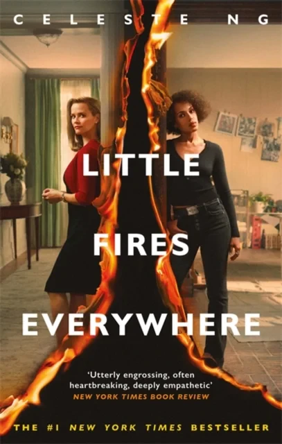 Coperta cărții "Little Fires Everywhere" de Celeste Ng