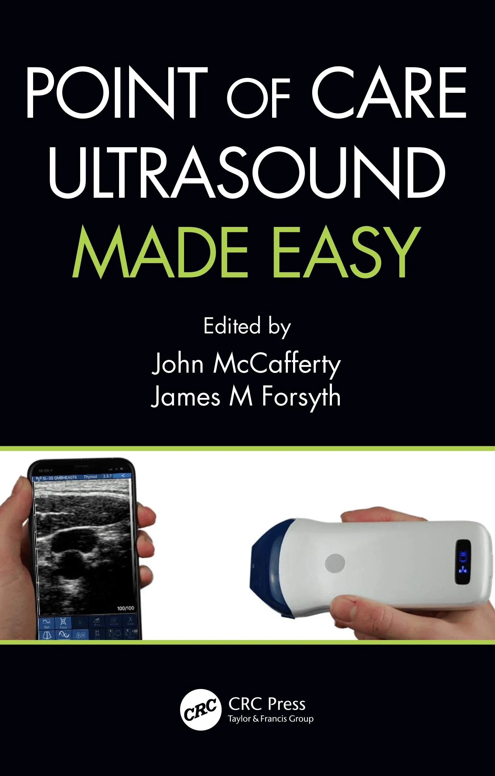 Coperta cărții "Point of Care Ultrasound Made Easy" de John McCafferty, James M Forsyth