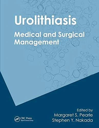Coperta cărții "Urolithiasis" de Margaret S. Pearle, Stephen Y. Nakada