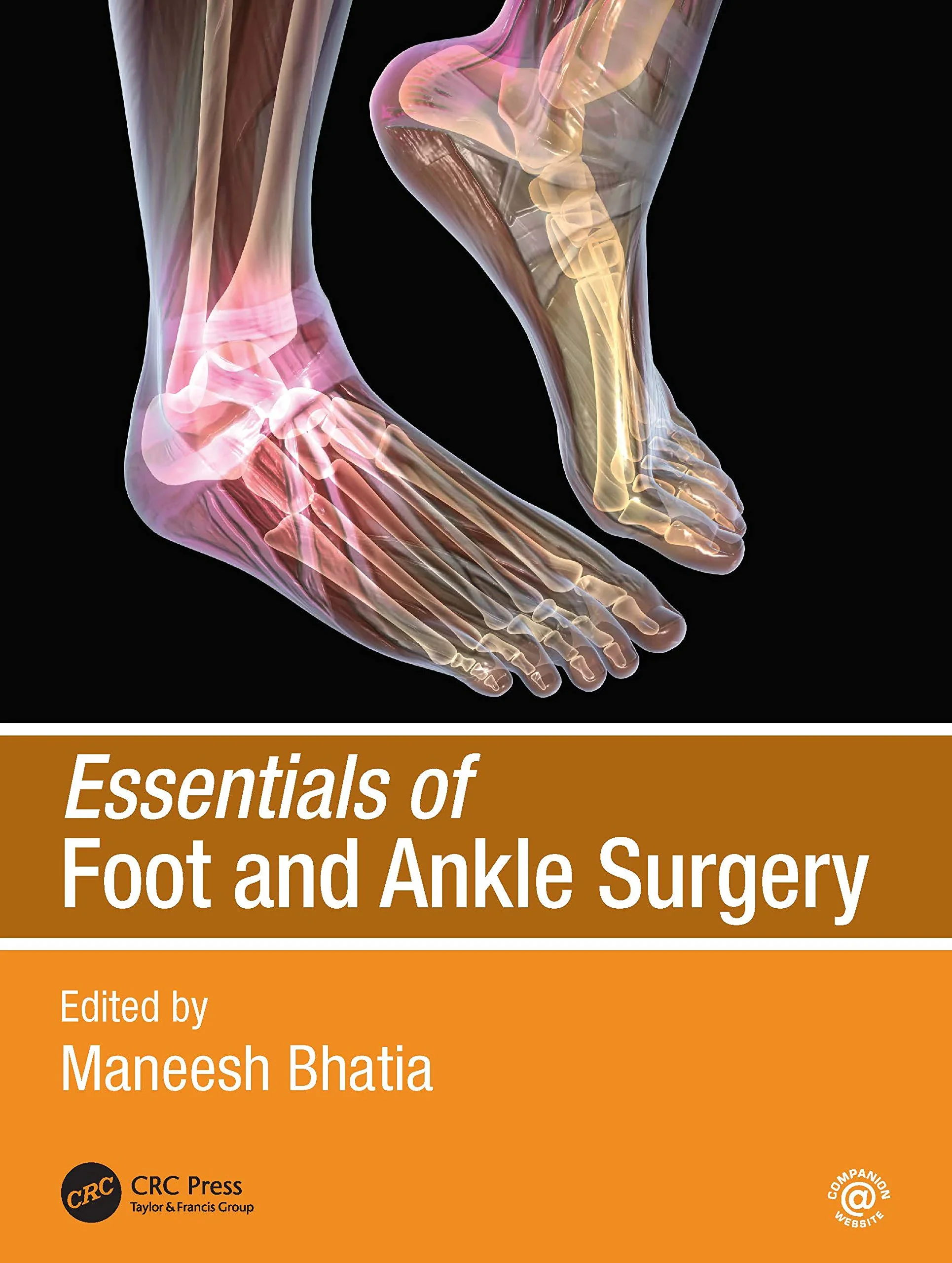 Coperta cărții "Essentials of Foot and Ankle Surgery" de Maneesh Bhatia