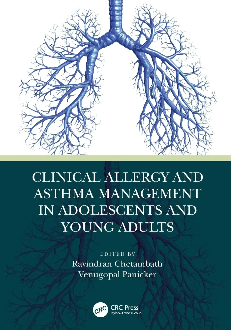 Coperta cărții "Clinical Allergy and Asthma Management in Adolescents and Young Adults" de Ravindran Chetambath