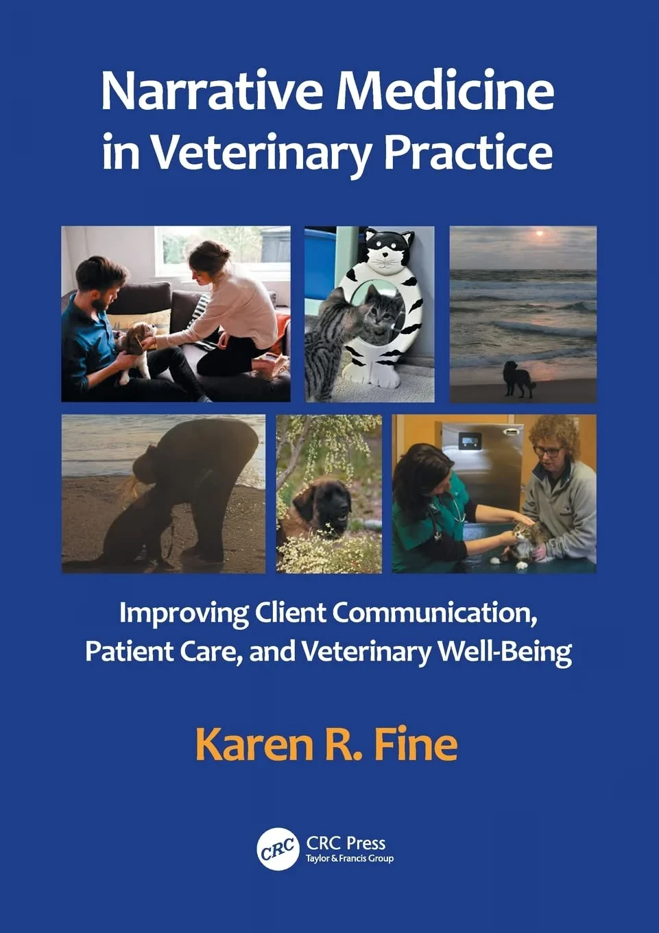 Coperta cărții "Narrative Medicine in Veterinary Practice" de Karen R. Fine