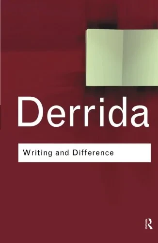 Coperta cărții "Writing and Difference" de Jacques Derrida