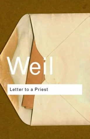 Coperta cărții "Letter to a Priest" de Simone Weil