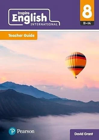 Coperta cărții "Inspire English International Year 8 Teacher Guide" de David Grant