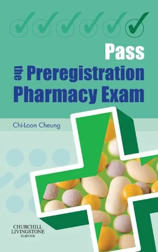 Coperta cărții "Pass the Preregistration Pharmacy Exam" de Chi-Loon Cheung
