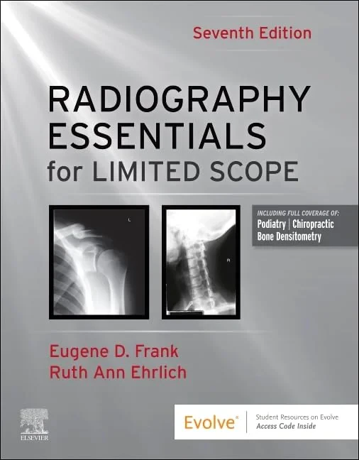 Coperta cărții "Radiography Essentials for Limited Scope" de Eugene D. Frank, Ruth Ann Ehrlich