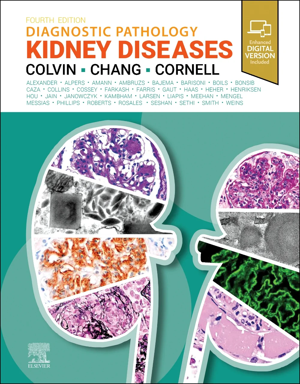 Coperta cărții "Diagnostic Pathology: Kidney Diseases" de Robert B. Colvin, Anthony Chang, Lynn D. Cornell