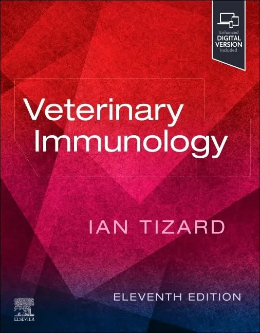 Coperta cărții "Veterinary Immunology" de Ian R Tizard
