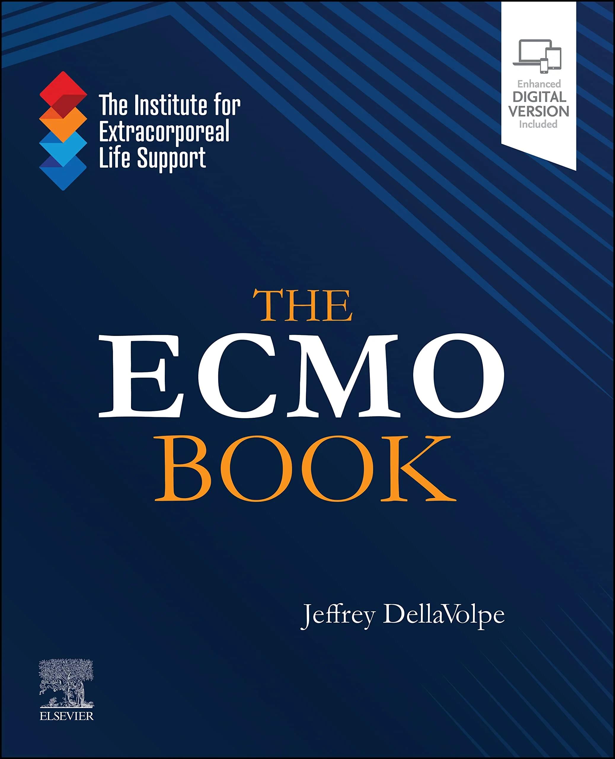 Coperta cărții "The ECMO Book" de Jeffrey DellaVolpe