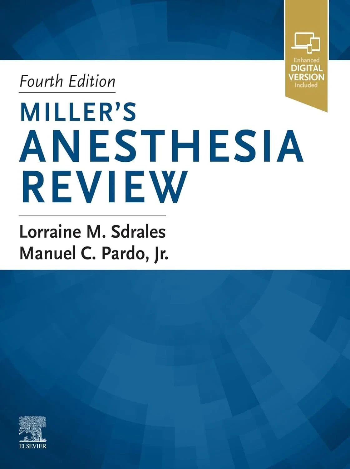 Coperta cărții "Miller’s Anesthesia Review" de Manuel Pardo, Lorraine M. Sdrales
