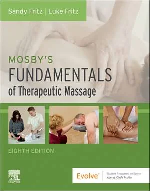 Coperta cărții "Mosbys Fundamentals of Therapeutic Massage" de Sandy Fritz, Luke Allen Fritz