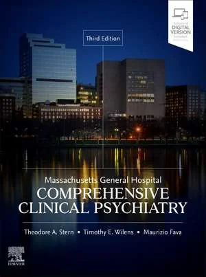 Coperta cărții "Massachusetts General Hospital Comprehensive Clinical Psychiatry" de Theodore A. Stern, Maurizio Fava, Timothy E. Wilens
