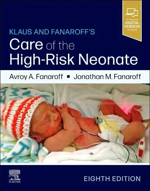 Coperta cărții "Klaus and Fanaroff's Care of the High-Risk Neonate" de Avroy A. Fanaroff, Jonathan M Fanaroff