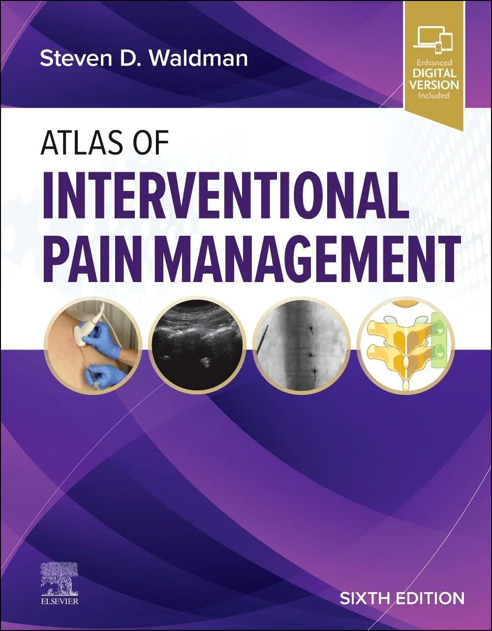Coperta cărții "Atlas of Interventional Pain Management" de Steven D. Waldman