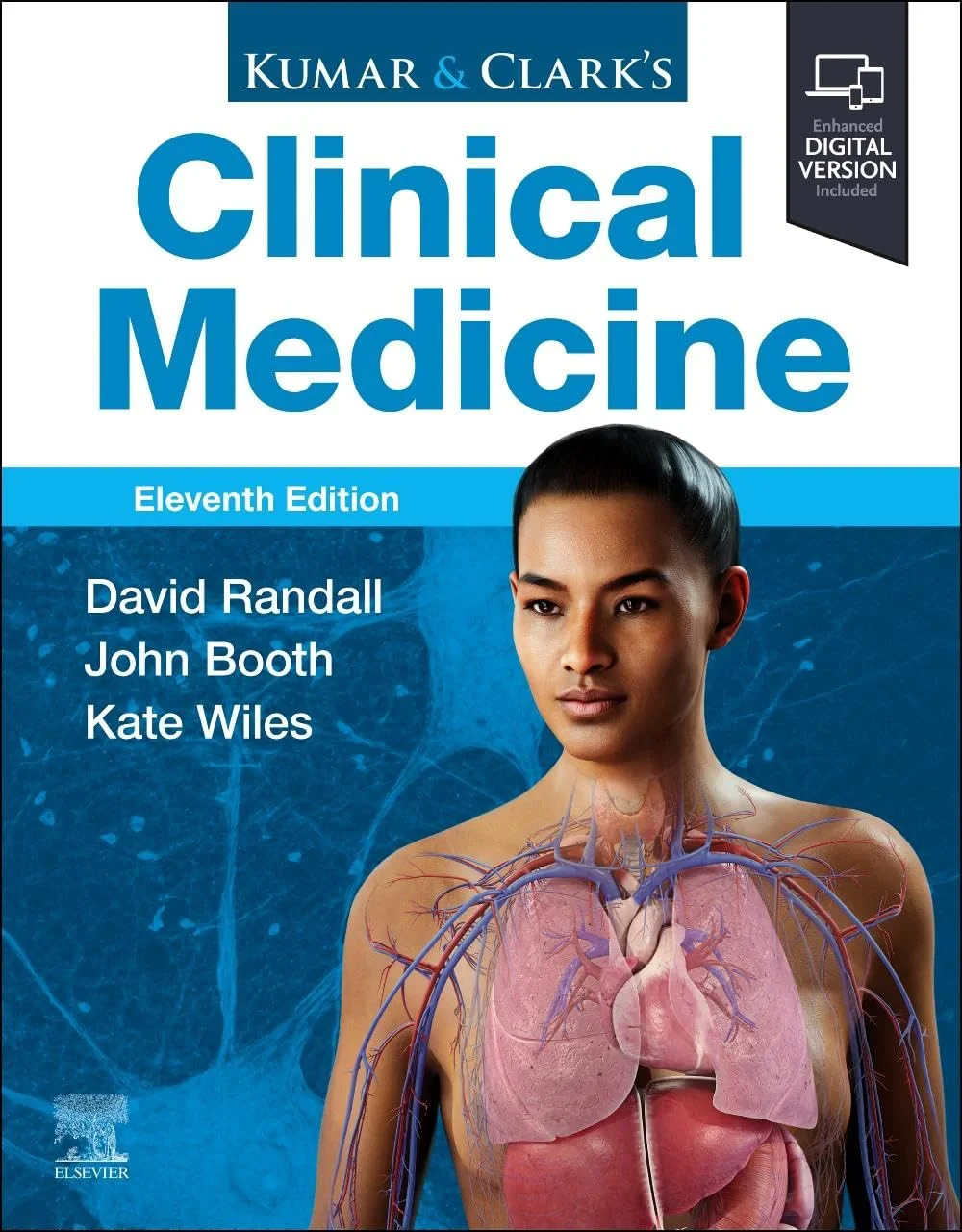 Coperta cărții "Kumar and Clarks Clinical Medicine" de Kate Wiles, David Randall, John Booth