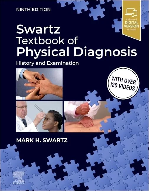 Coperta cărții "Swartz Textbook of Physical Diagnosis: History and Examination" de Mark H. Swartz