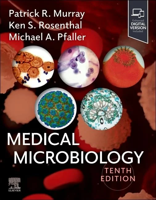Coperta cărții "Medical Microbiology" de Patrick R. Murray, Ken S. Rosenthal, Michael A. Pfaller