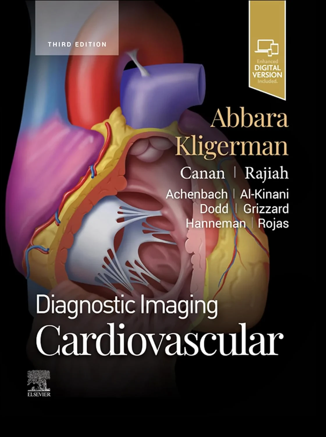 Coperta cărții "Diagnostic Imaging: Cardiovascular" de Suhny Abbara, Seth Kligerman