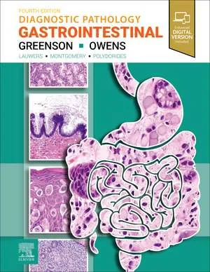 Coperta cărții "Diagnostic Pathology: Gastrointestinal" de Joel K. Greenson, Scott R. Owens