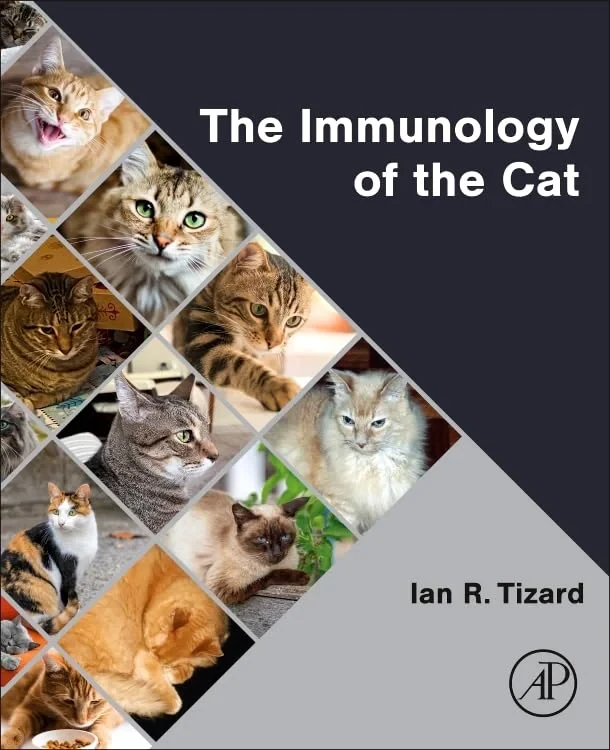Coperta cărții "The Immunology of the Cat" de Ian R Tizard