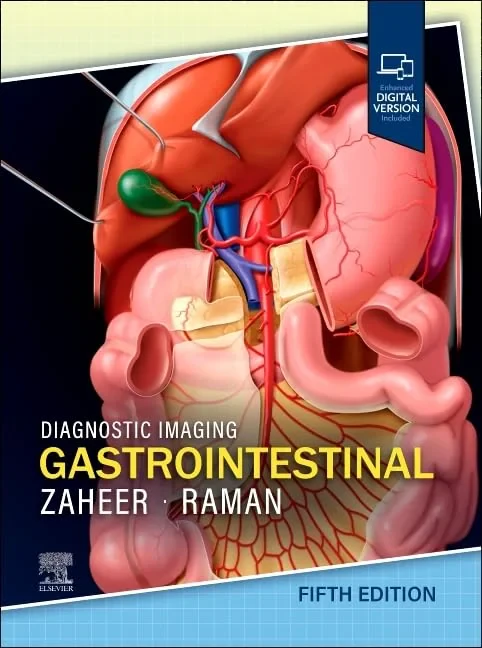 Coperta cărții "Diagnostic Imaging: Gastrointestinal, 5th Edition" de Siva P. Raman, Atif Zaheer
