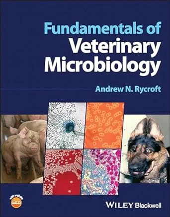 Coperta cărții "Fundamentals of Veterinary Microbiology Autor A Rycroft" de Andrew N. Rycroft