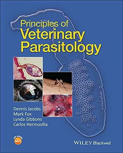 Coperta cărții "Principles of Veterinary Parasitology" de D Jacobs