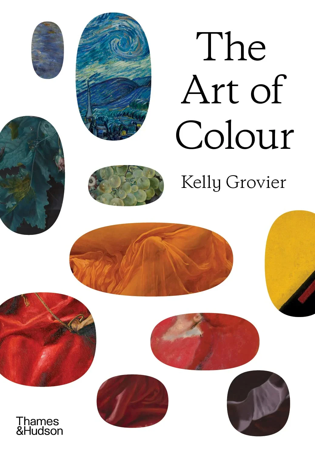 Coperta cărții "The Art of Colour: The History of Art in 39 Pigments" de Kelly Grovier