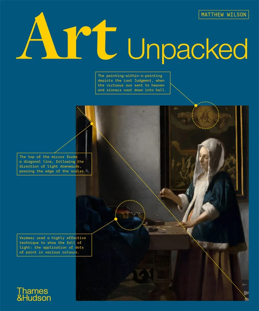 Coperta cărții "Art Unpacked" de Matthew Wilson