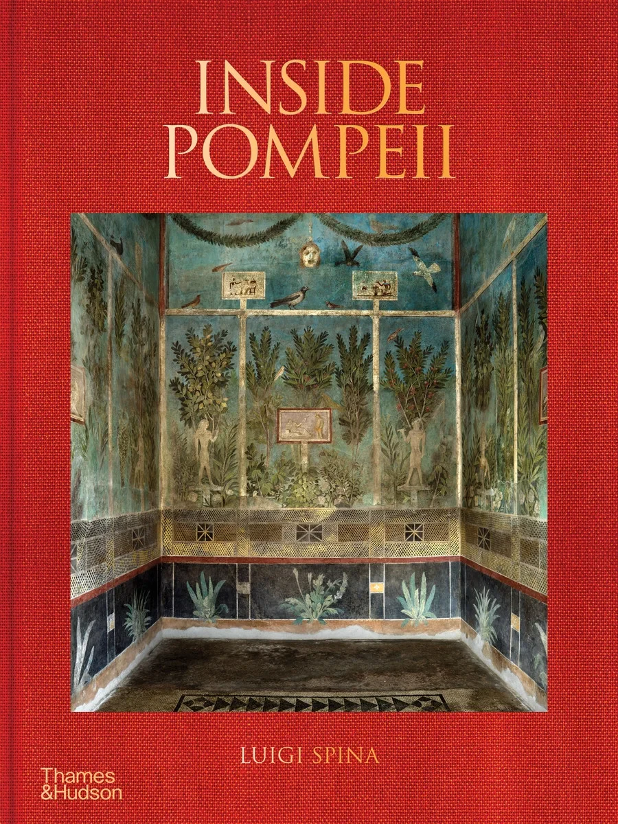 Coperta cărții "Inside Pompeii" de Luigi Spina