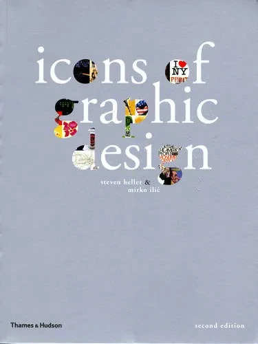 Coperta cărții "Icons of Graphic Design" de Steven Heller, Mirko Illic