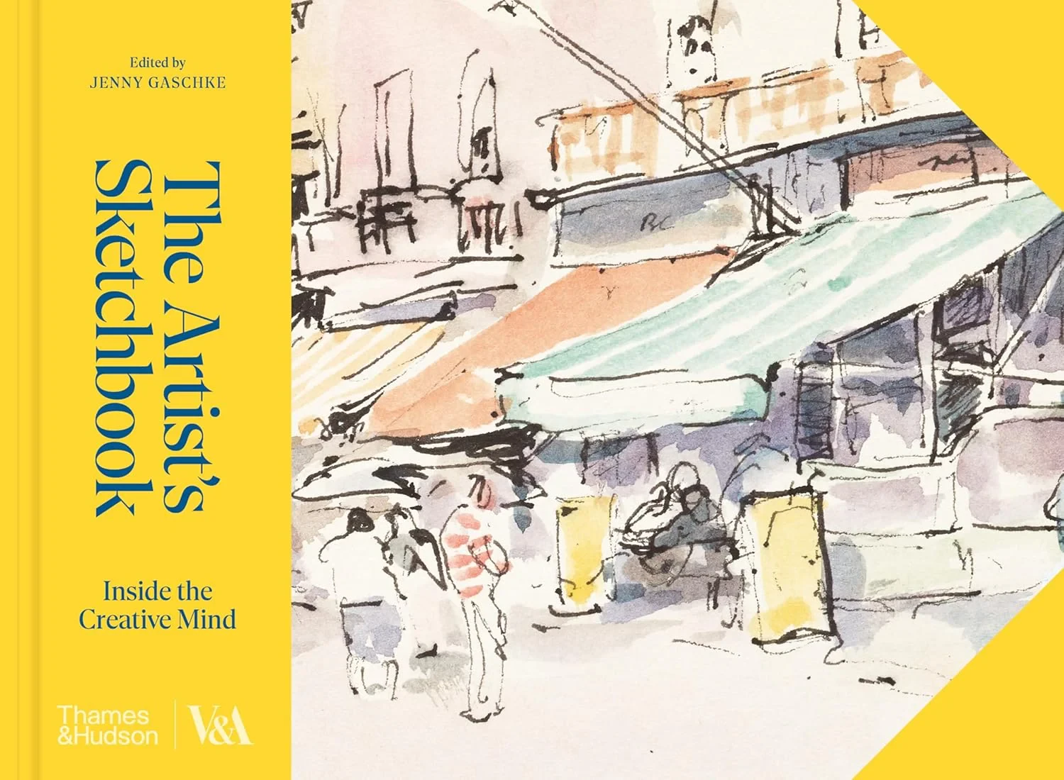 Coperta cărții "The Artist's Sketchbook " de Jenny Gaschke