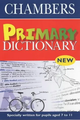 Coperta cărții "Chambers Primary Dictionary" de Chambers