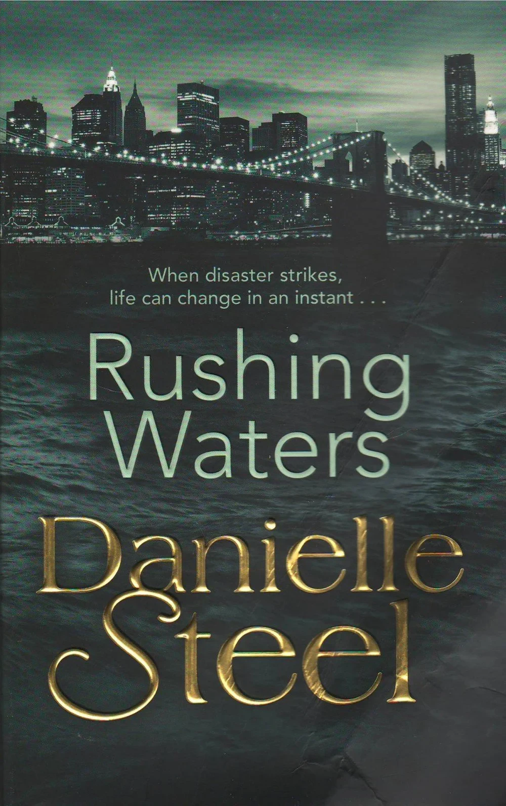 Coperta cărții "Rushing Waters" de Danielle Steel