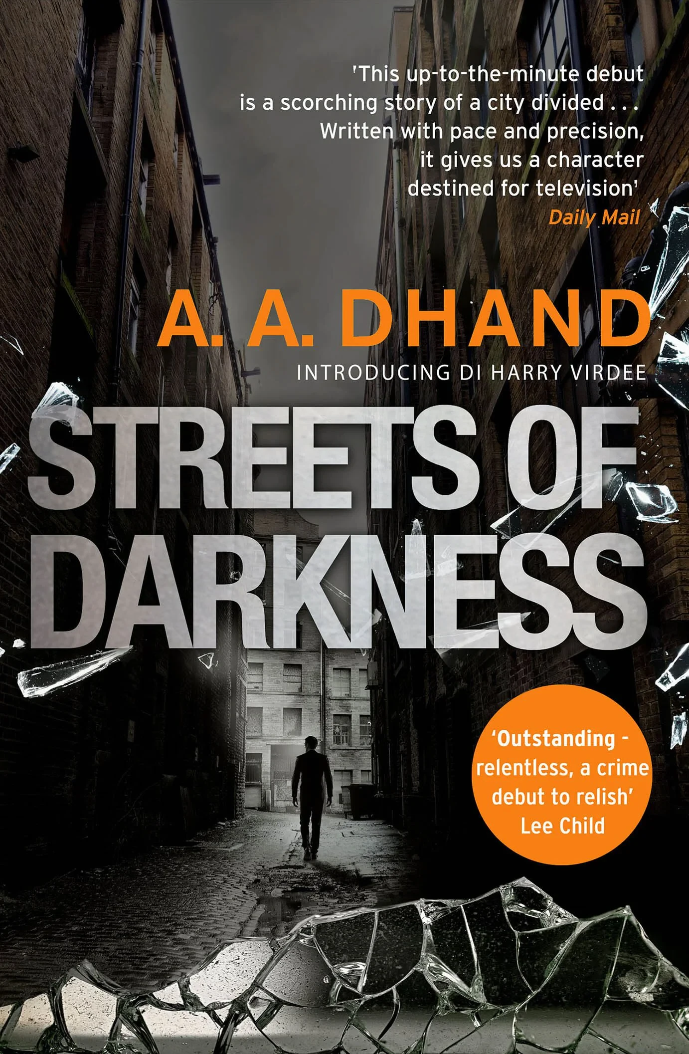 Coperta cărții "Streets of Darkness (D.I. Harry Virdee)" de A. A. Dhand