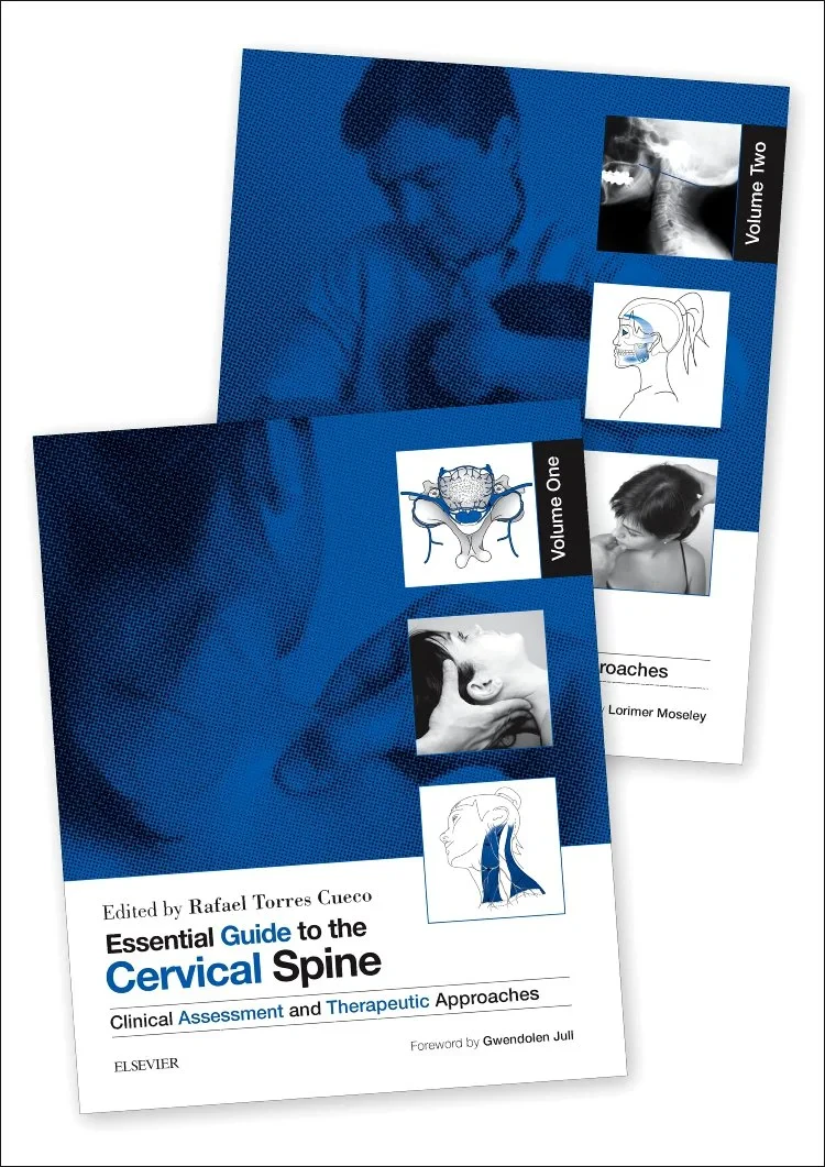 Coperta cărții "Essential Guide to the Cervical Spine - 2-Volume Set, 1e" de Rafael Torres Cueco