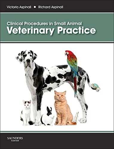 Coperta cărții "Clinical Procedures in Small Animal Veterinary Practice" de Victoria Aspinall, Richard Aspinall