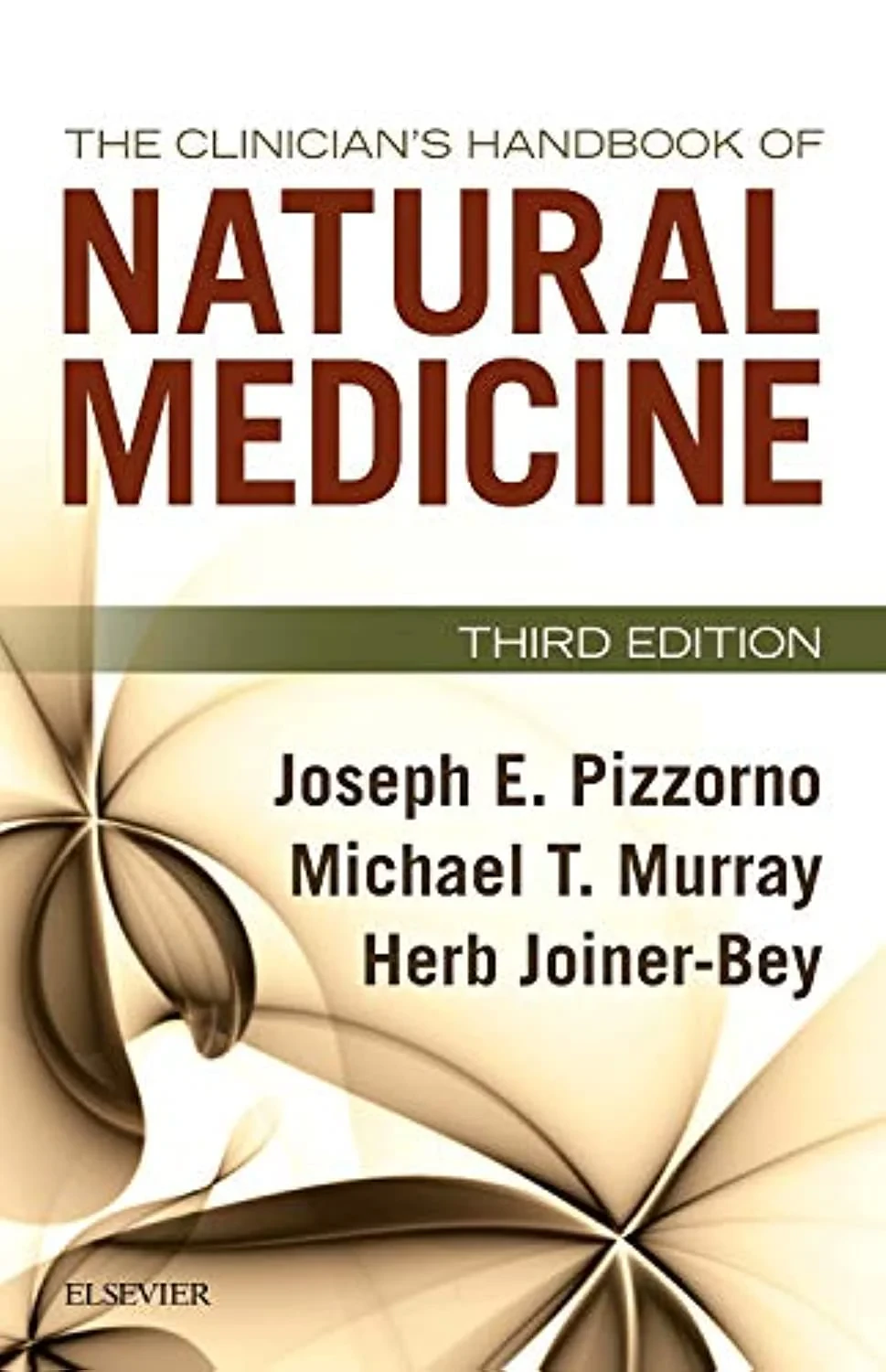 Coperta cărții "The Clinician’s Handbook of Natural Medicine, 3e" de Joseph E. Pizzorno Jr. ND, Michael T. Murray ND, Herb Joiner-Bey ND